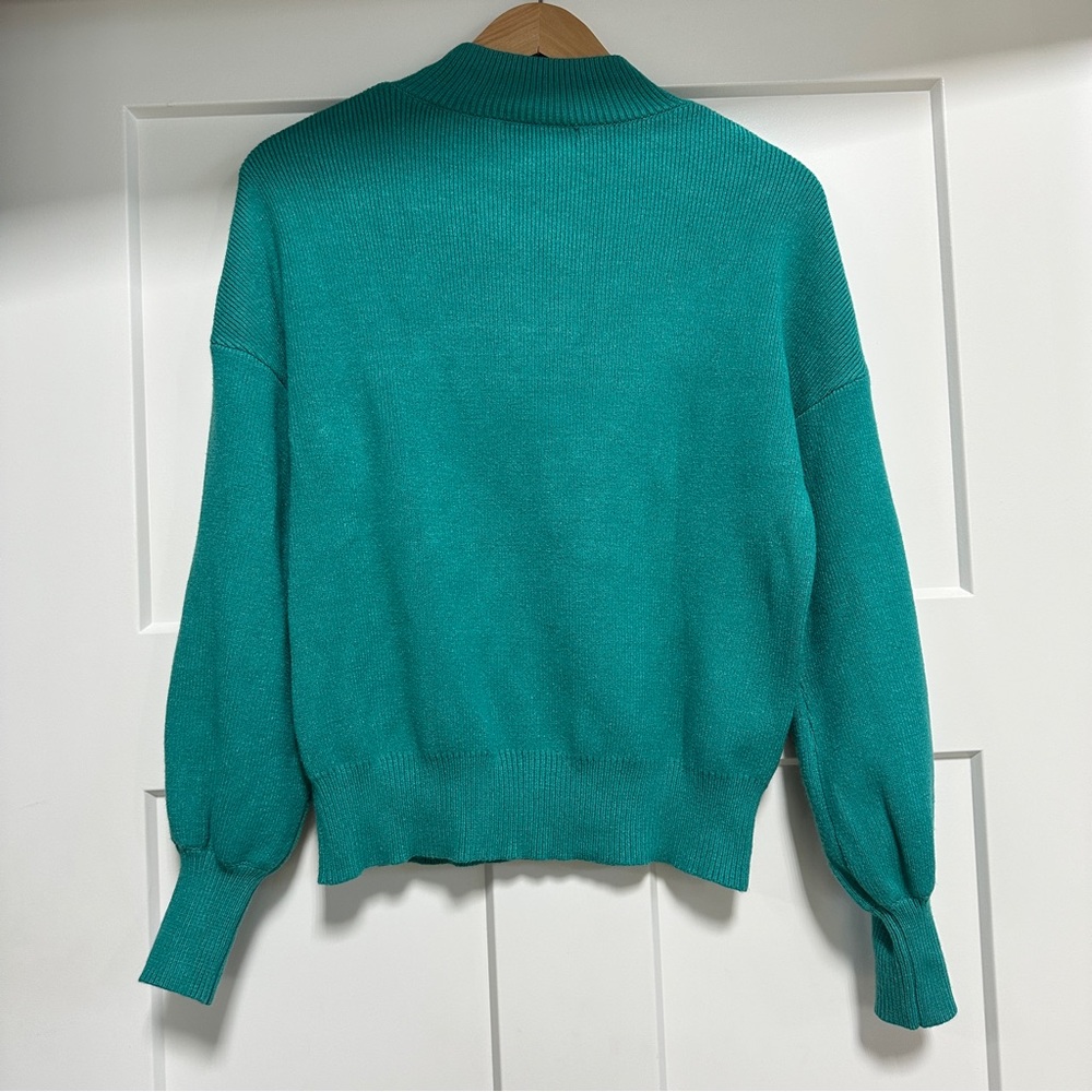 NEW Ribbed Knit Pullover Sweater Size S - Picture 4 of 10
